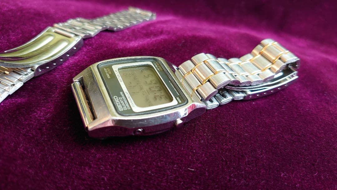 稼動品 SEIKO セイコー A229-5010 デジタル 腕時計　レトロ当時物