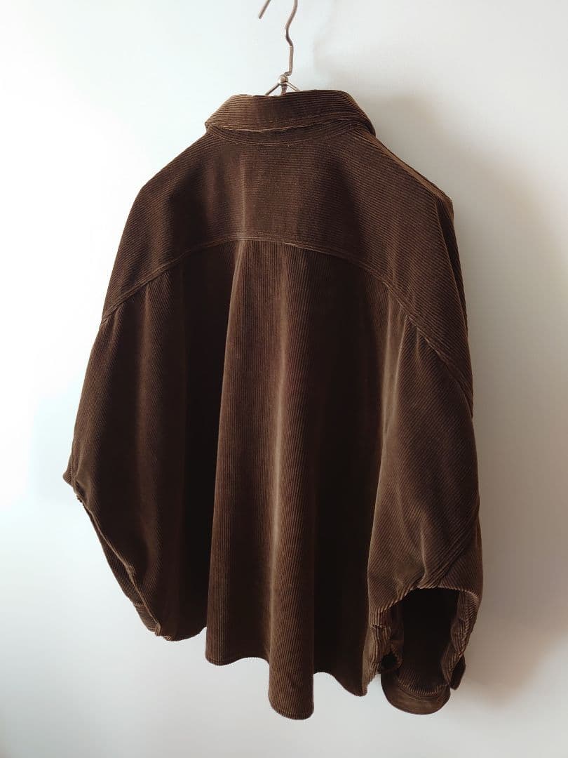 kaval カヴァル／shirt blouson (heavy corduroy