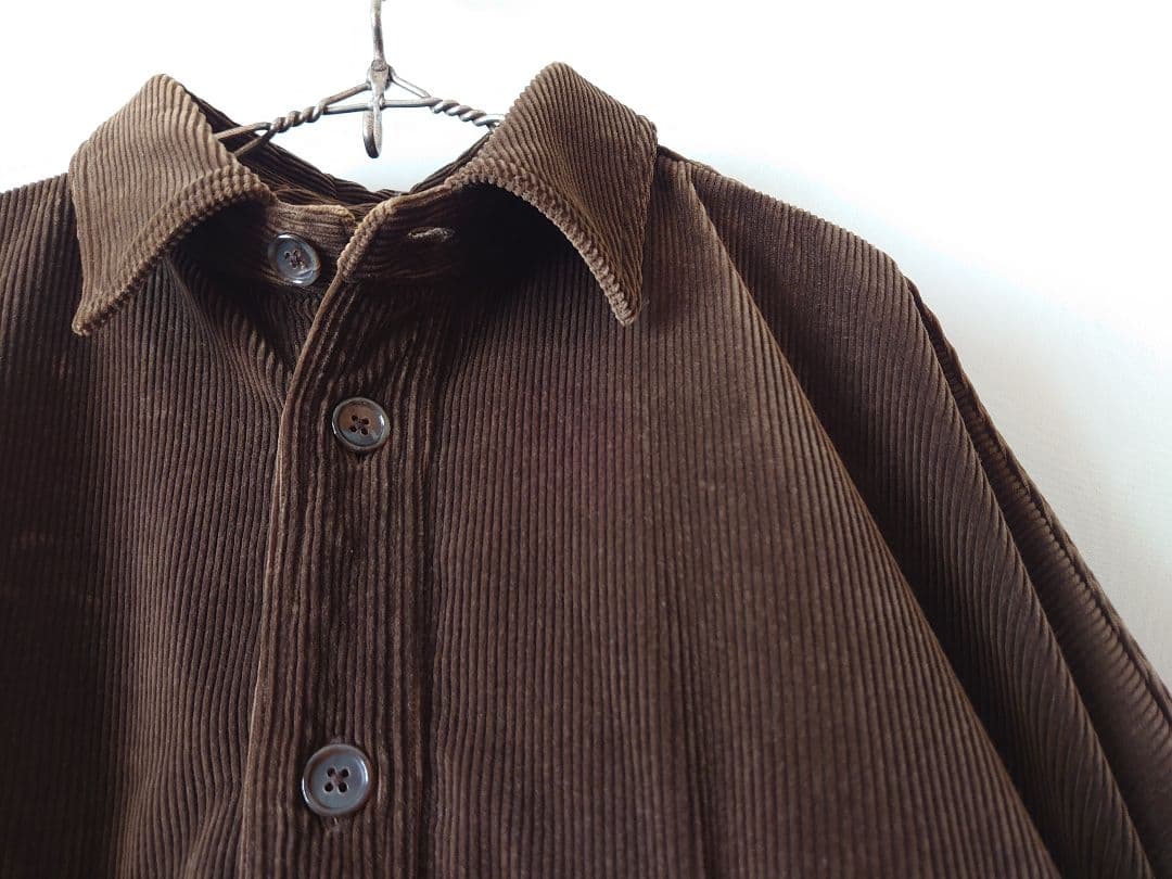 kaval カヴァル／shirt blouson (heavy corduroy