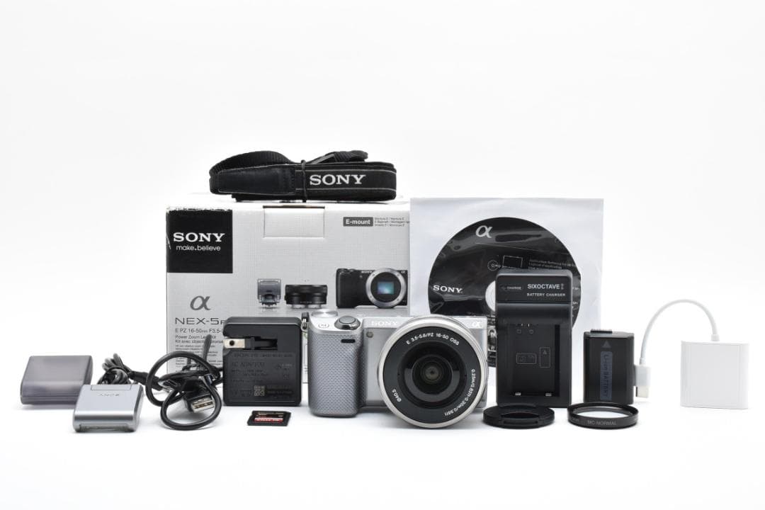 【美品】SONY α NEX-5R ミラーレス一眼 フルセット 1903