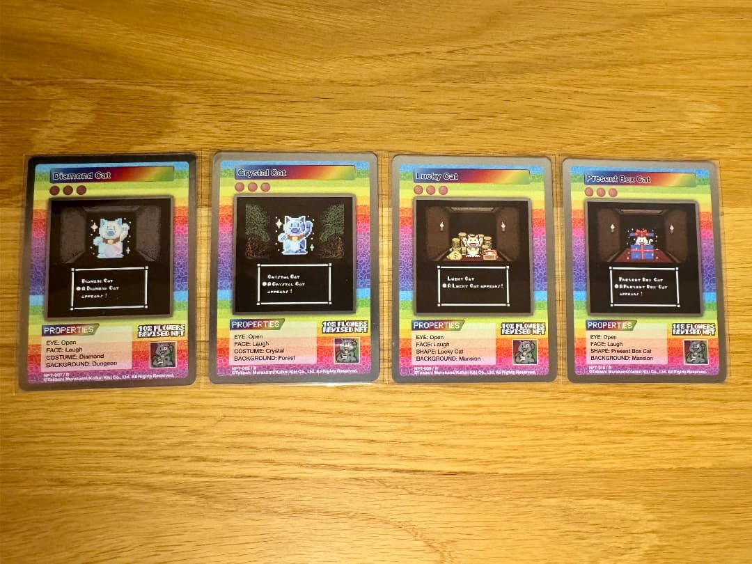 お*！様 108Flowers Revised NFTプロモカード【UR~C全コ