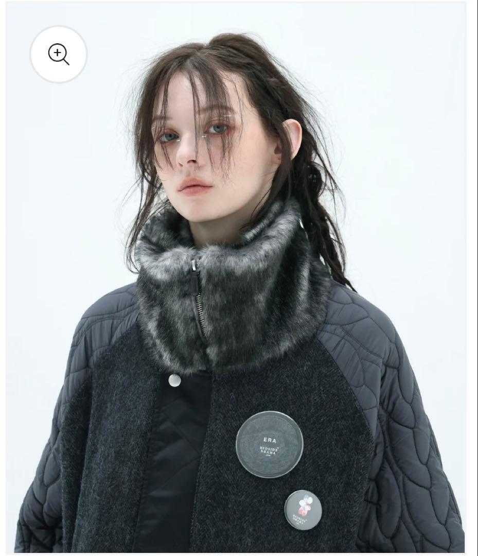 【新品未使用】bedsidedrama 今季ブルゾン 黒 サイズ2