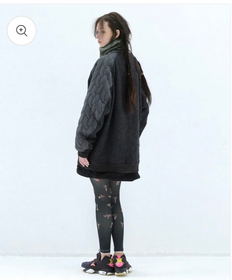 【新品未使用】bedsidedrama 今季ブルゾン 黒 サイズ2