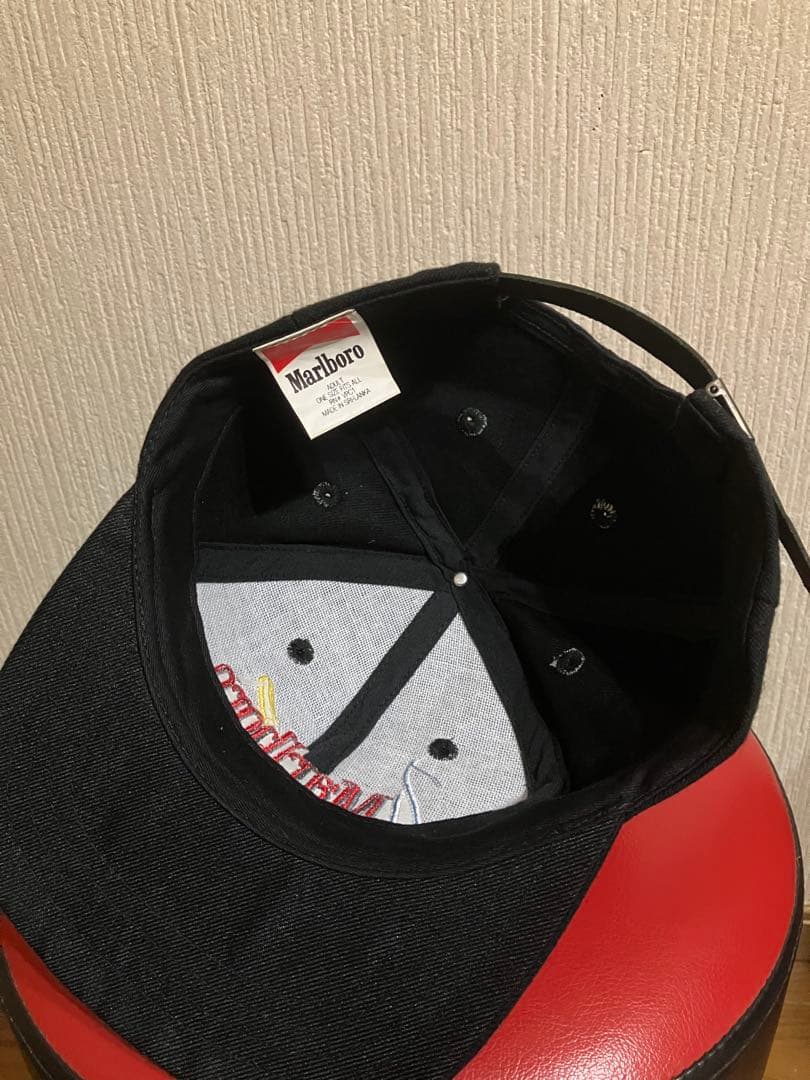 【超激レア】　90年代　Marlboro 黒 キャップ