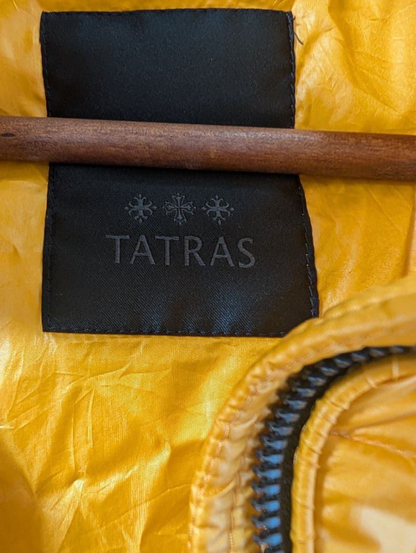 TATRAS ダウン ベスト POSEIDONE ポセイドーネ 03　イエロー