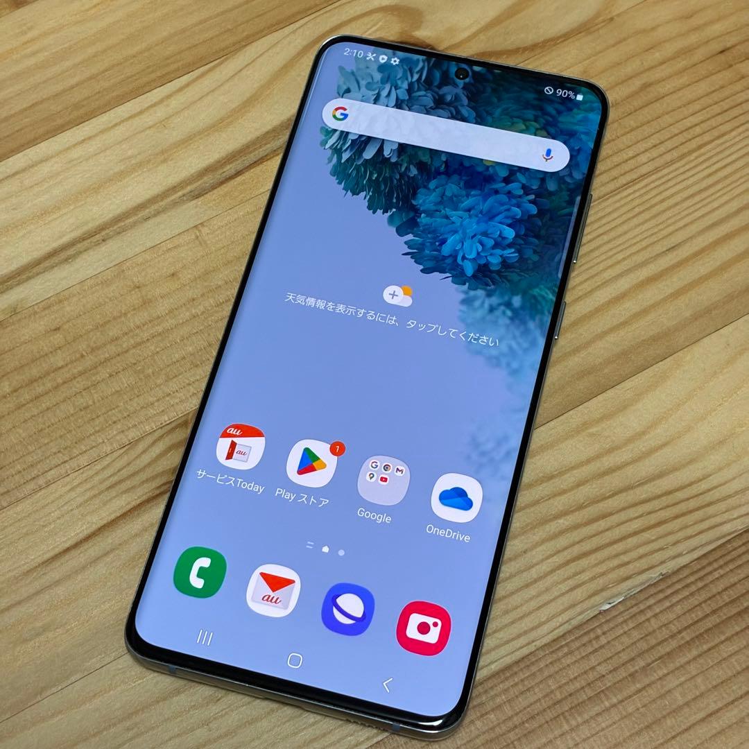 超美品　SIMフリー　Samsung Galaxy S20 ＋　16000