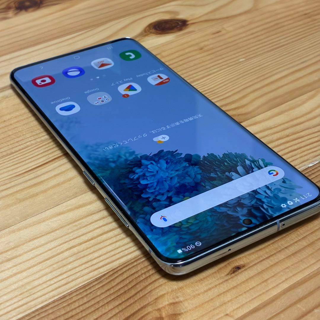 超美品　SIMフリー　Samsung Galaxy S20 ＋　16000