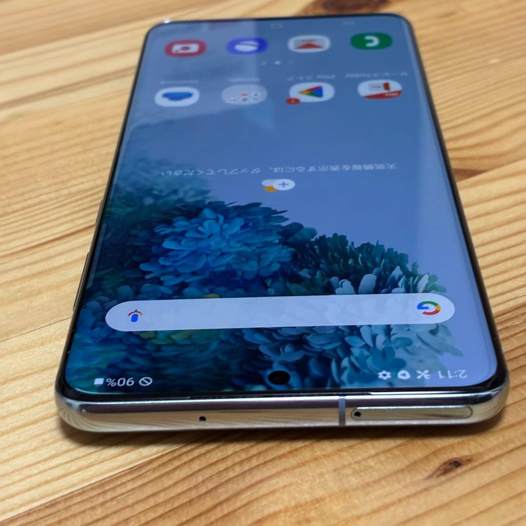 超美品　SIMフリー　Samsung Galaxy S20 ＋　16000