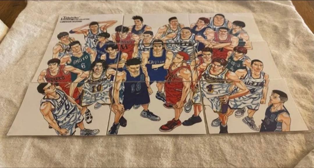 【初版】SLAMDUNK Carddass Masters 9枚セット