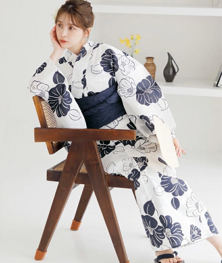 Dita 2024 浴衣5点セット【京の古典椿】