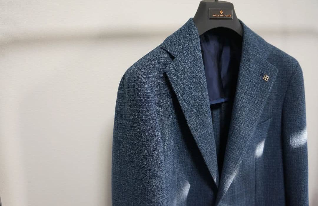 【値下げ依頼対応しました】タリアトーレ 44　ダークブルー シングルジャケット