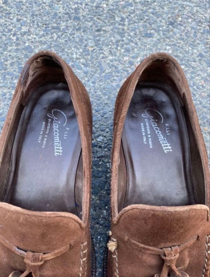 ジャコメッティ　タッセルローファー