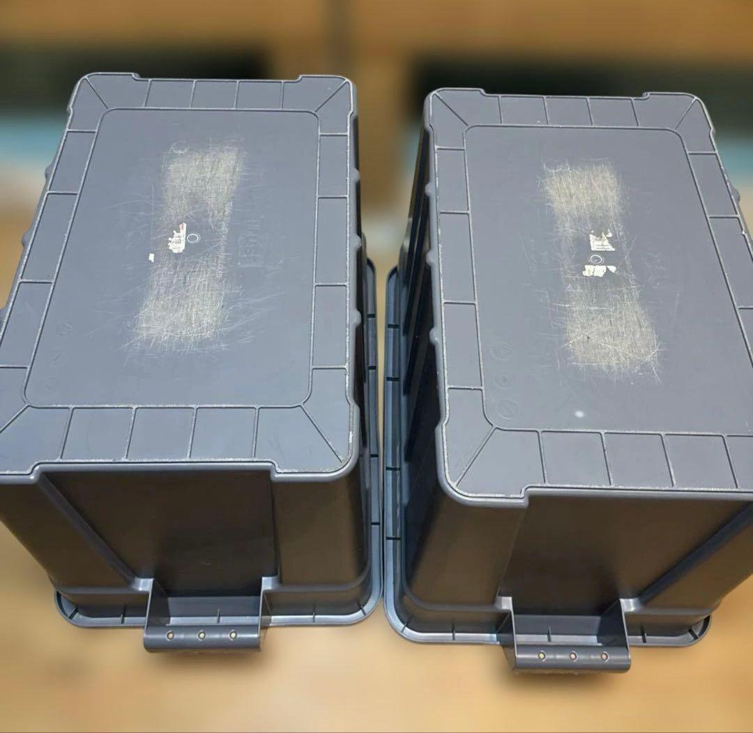 マ*モ様 THOR 75L コンテナボックス2個セット｜中古・現状渡し