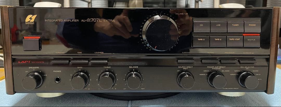 SANSUI AU-α707L EXTRA プリメインアンプ　中古ジャンク