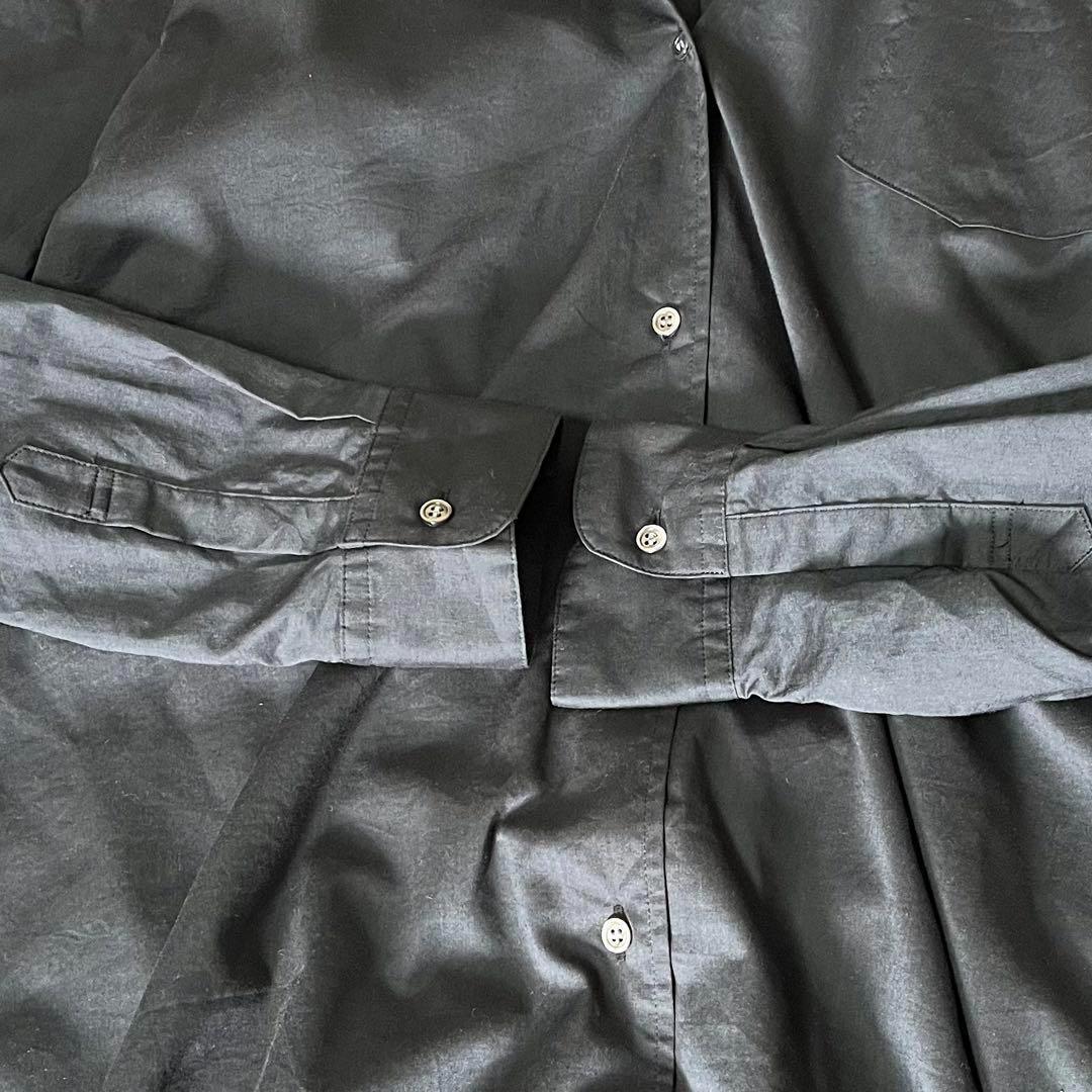 極美品❤️ヴェルメイユパーイエナ シャツワンピース　黒　ゆったり　大人