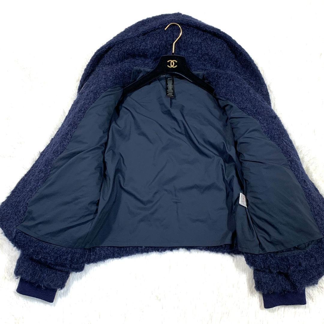美品✨Marc Jacobs フードマフラーシャギージャケット　M/L(L相当)