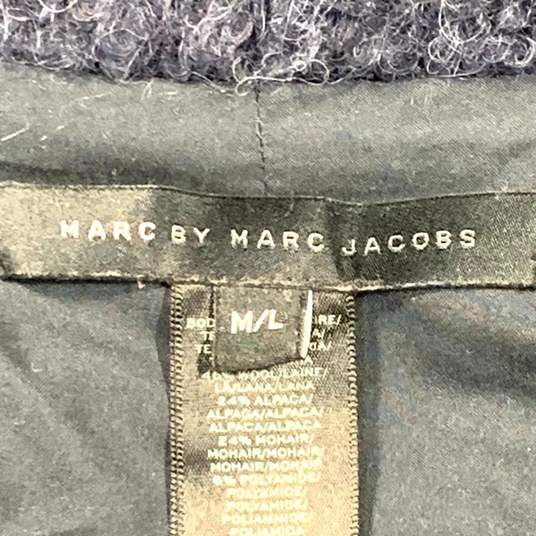 美品✨Marc Jacobs フードマフラーシャギージャケット　M/L(L相当)