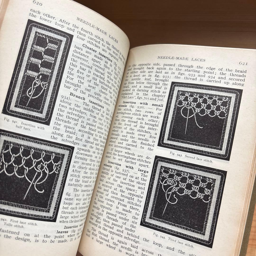 アンティーク雑貨 Encyclopedia of needlework