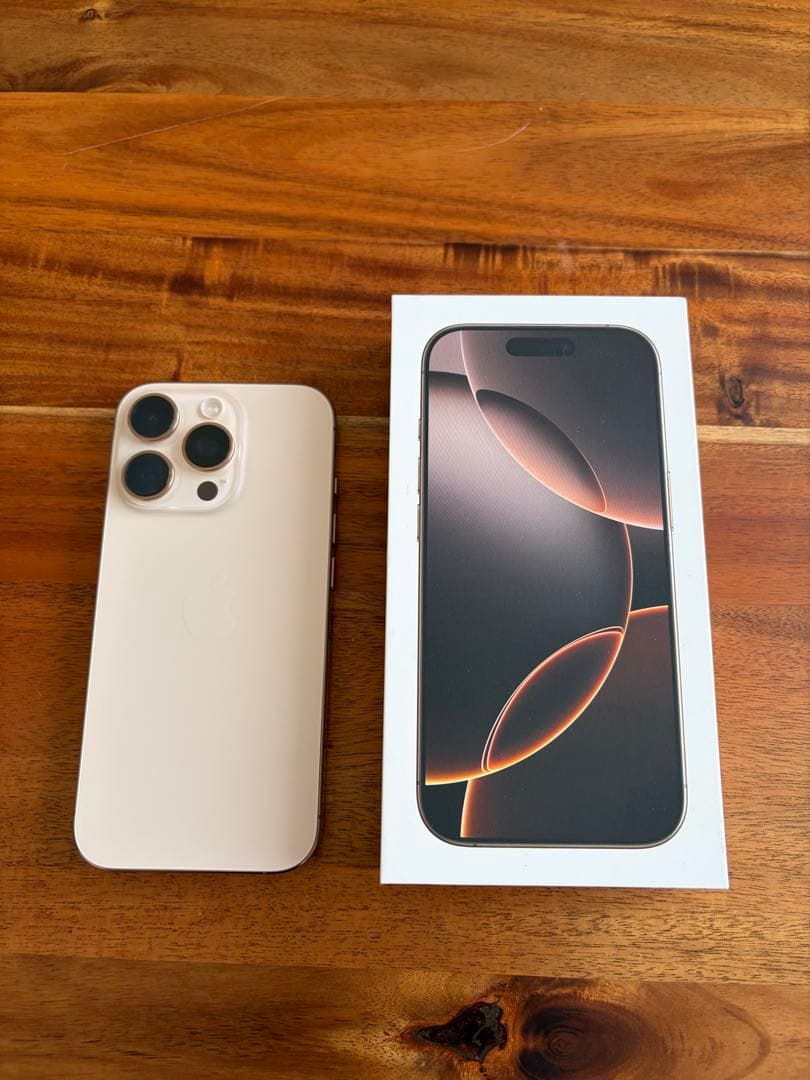 Apple iPhone 16Pro 256gb SIMフリー 液晶漏れ