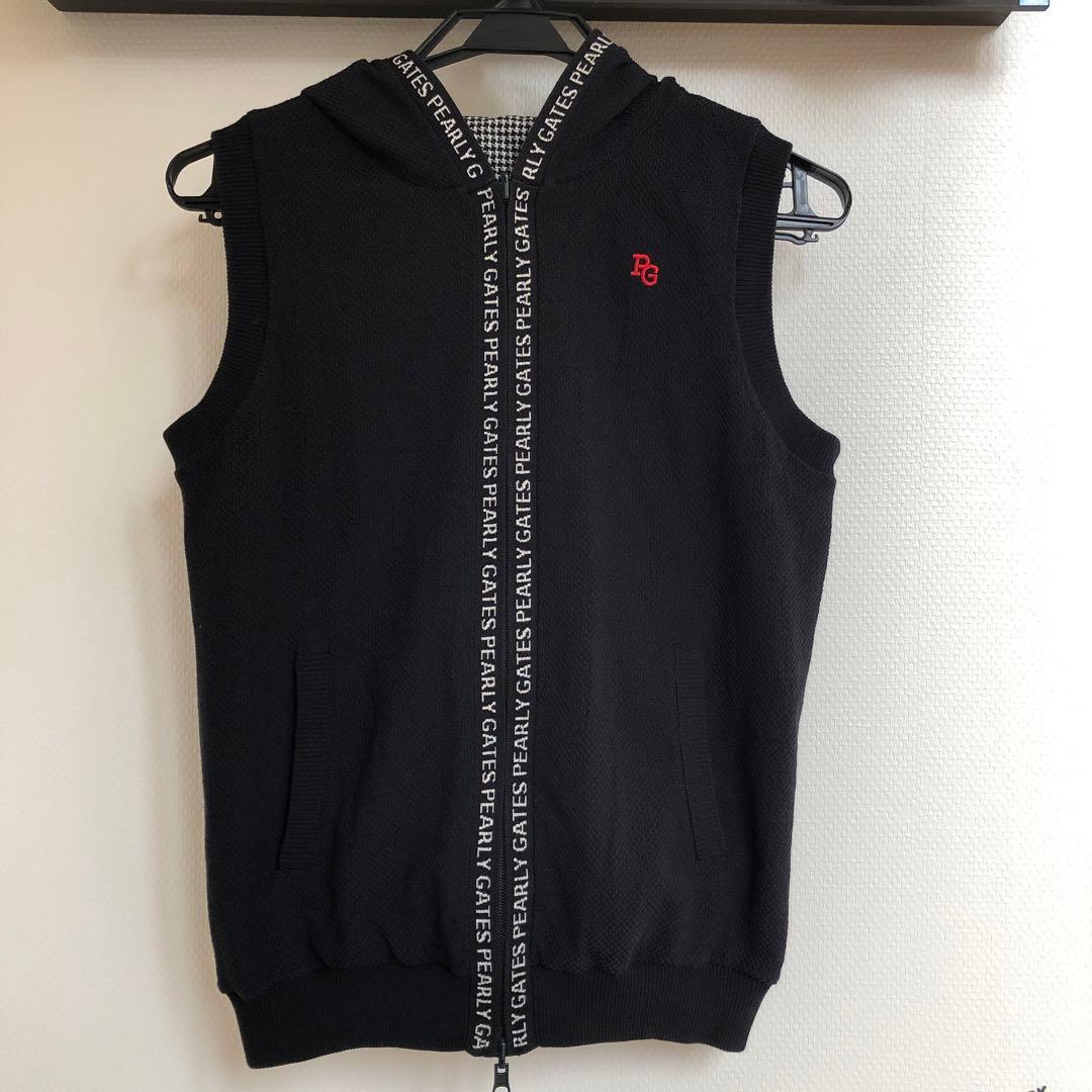 PEARLY GATES リバーシブル フード付きパーカー2 バイザーセット