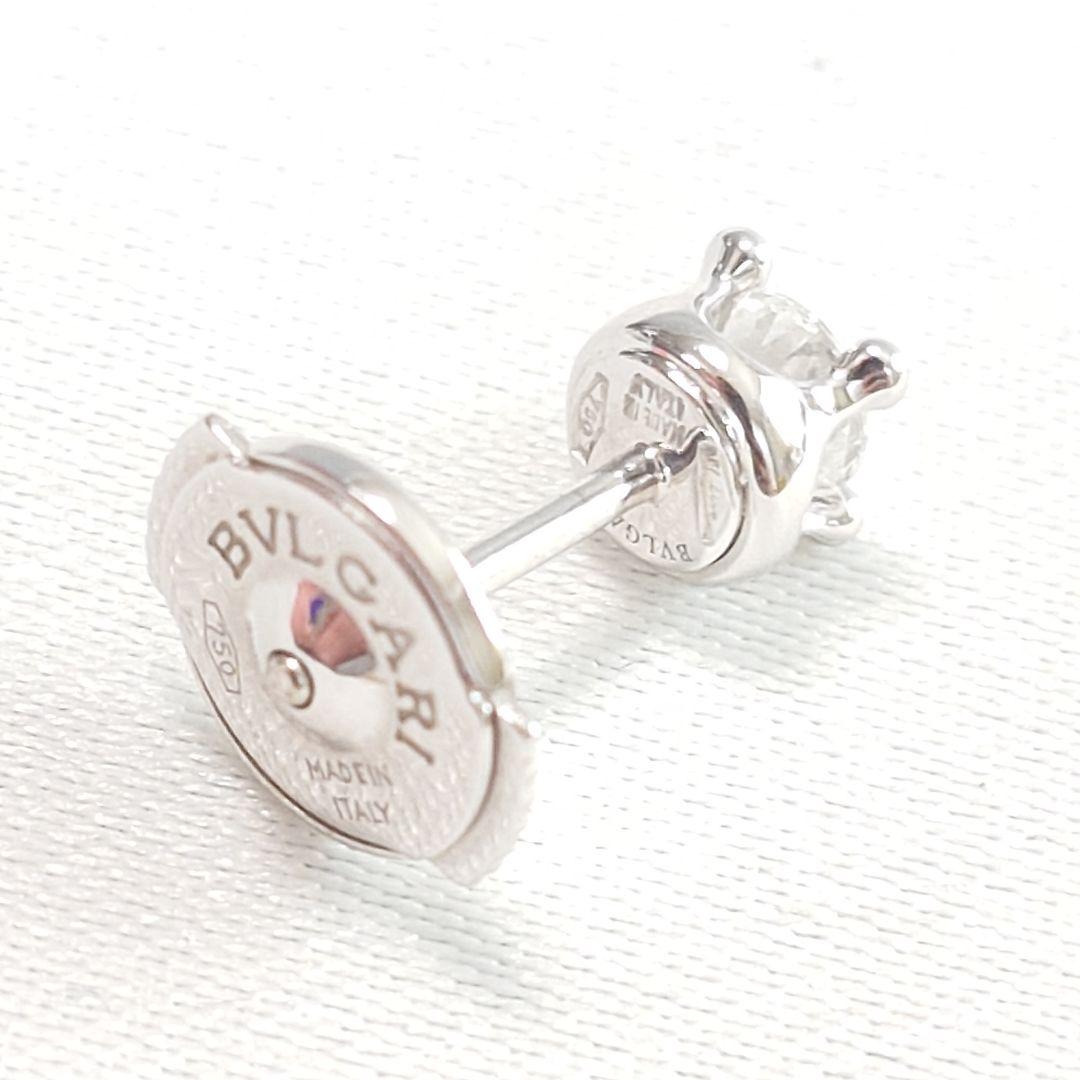 【美品】BVLGARI ブルガリ コロナ ダイヤモンド ピアス 片耳用 6439