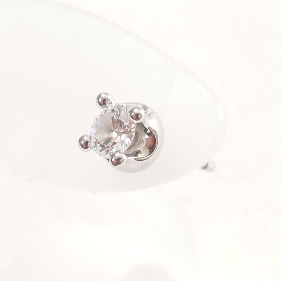 【美品】BVLGARI ブルガリ コロナ ダイヤモンド ピアス 片耳用 6439