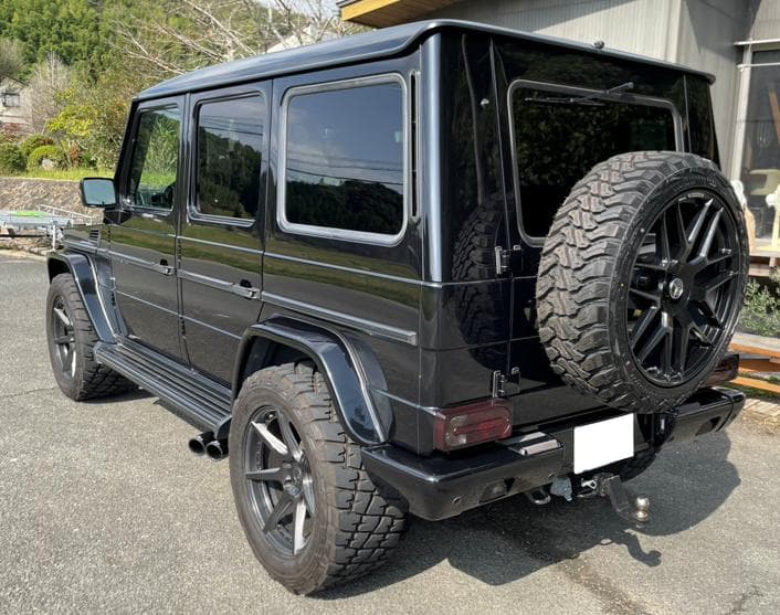 Gクラス ゲレンデ　スペアタイヤ　反転キット　背面タイヤ　W463