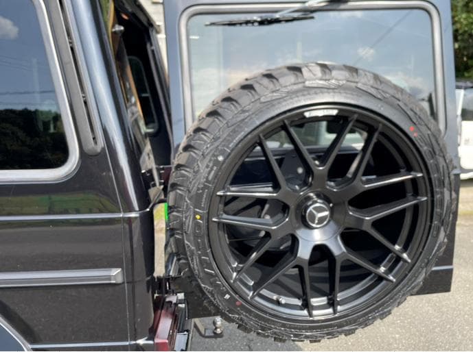 Gクラス ゲレンデ　スペアタイヤ　反転キット　背面タイヤ　W463