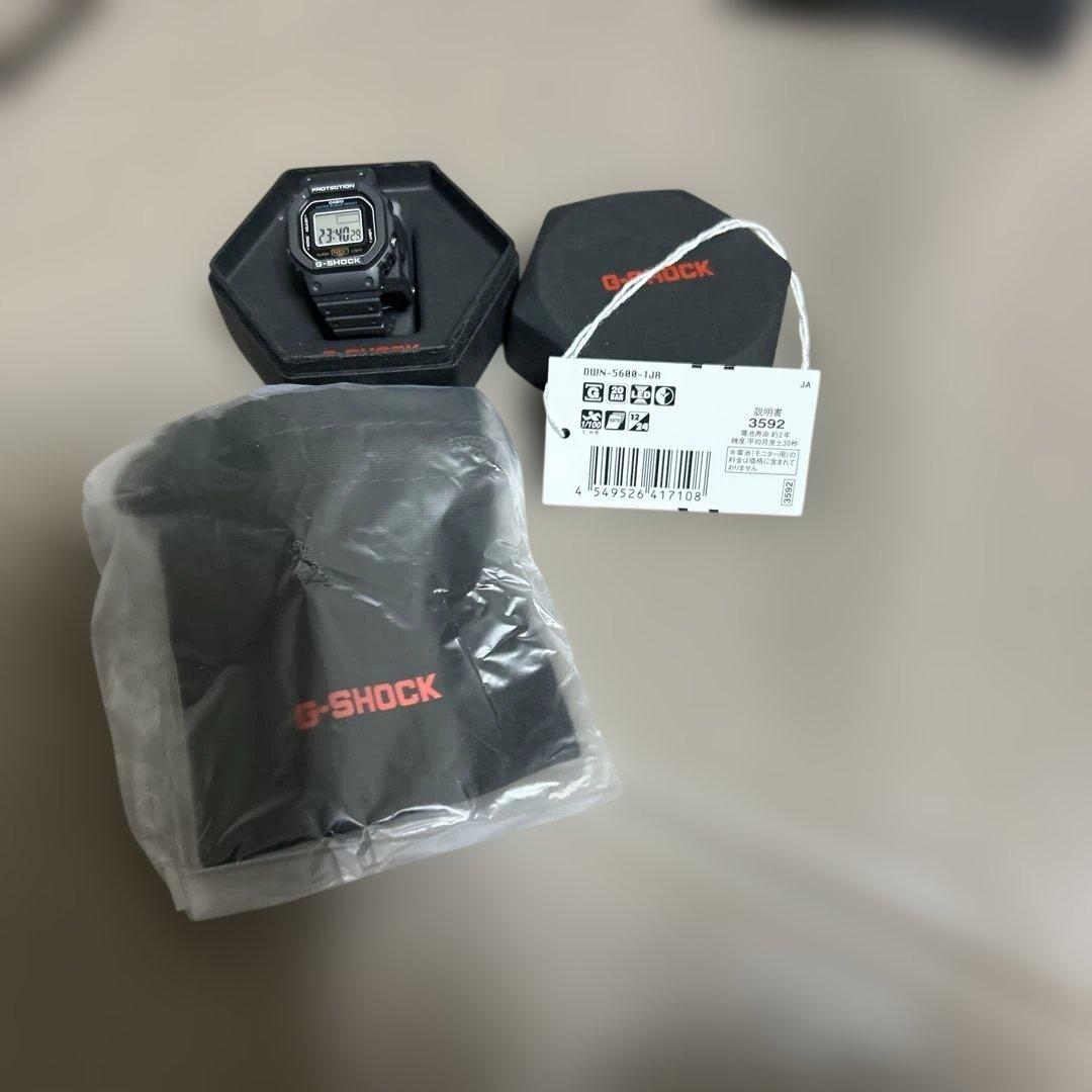 CASIO G-SHOCK DWN-5600-1JR リング タグ 新品未使用
