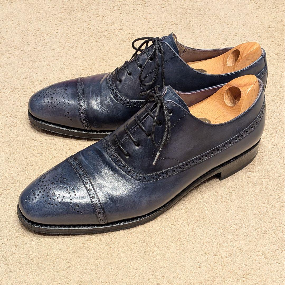 TLB malleca Artista UK6.5 ネイビー カルミナ ヤンコ