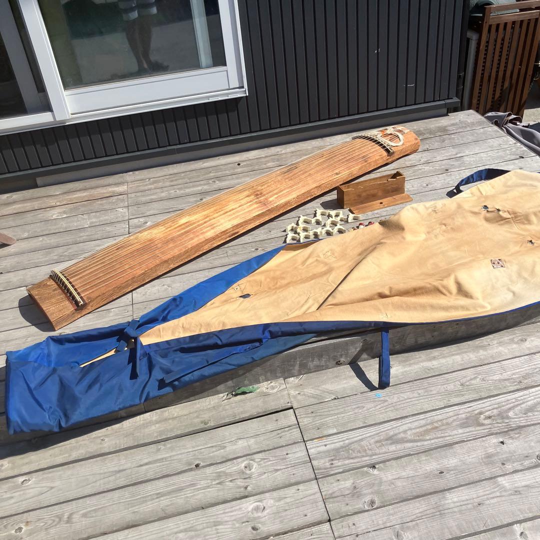 琴 和楽器 フルセット 練習 ビンテージ ヴィンテージ 昭和レトロ 古道具