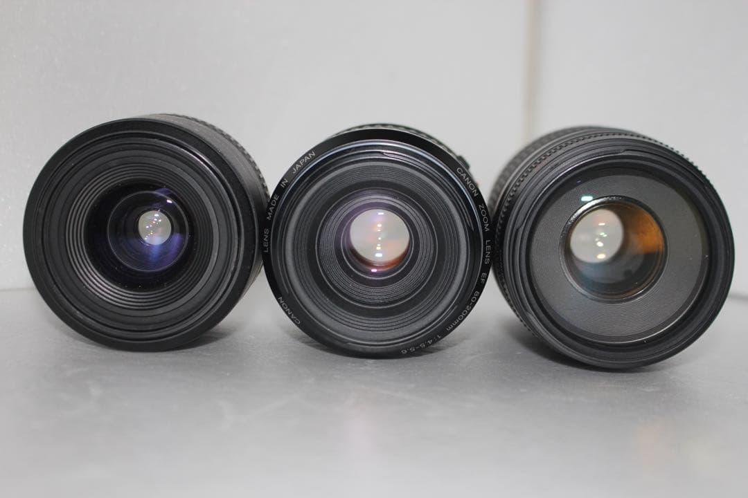 一眼レフカメラCanon EOS 80D標準&望遠&単焦点トリプルレンズセット