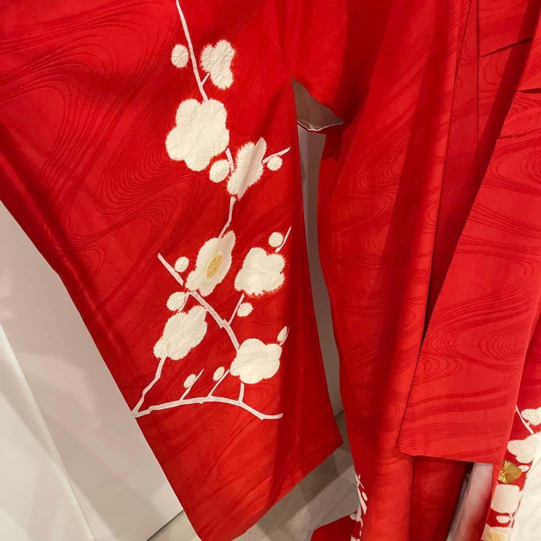 振り袖　着物　大正ロマン　アンティーク　 レトロ　羽織　道行　卒業式　袴　入学式