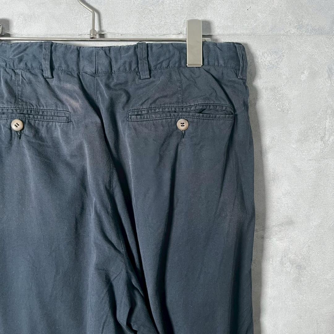 GIORGIO ARMANI 2タック コットンパンツ PM116