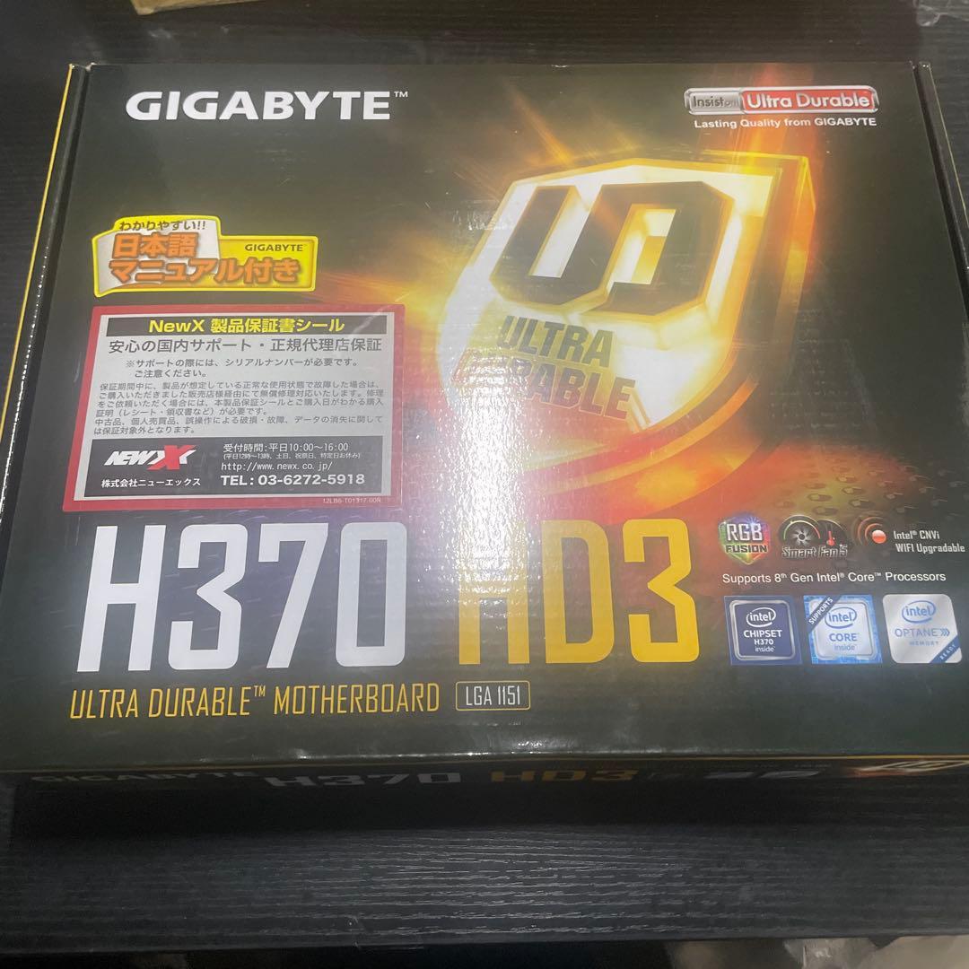 マザーボード GIGABYTE H370 HD3
