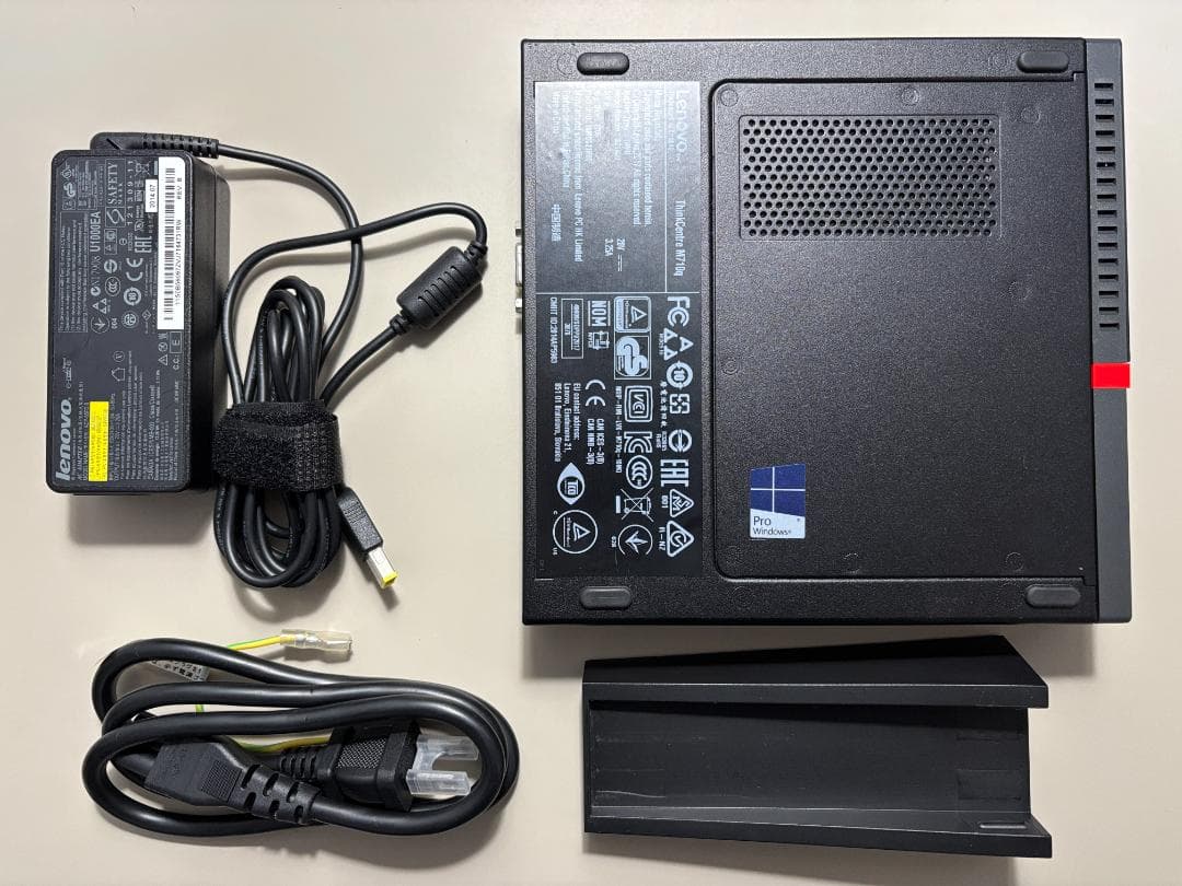 ミニPC Lenovo M710q Tiny i5-6400T 8GB SSD240GB