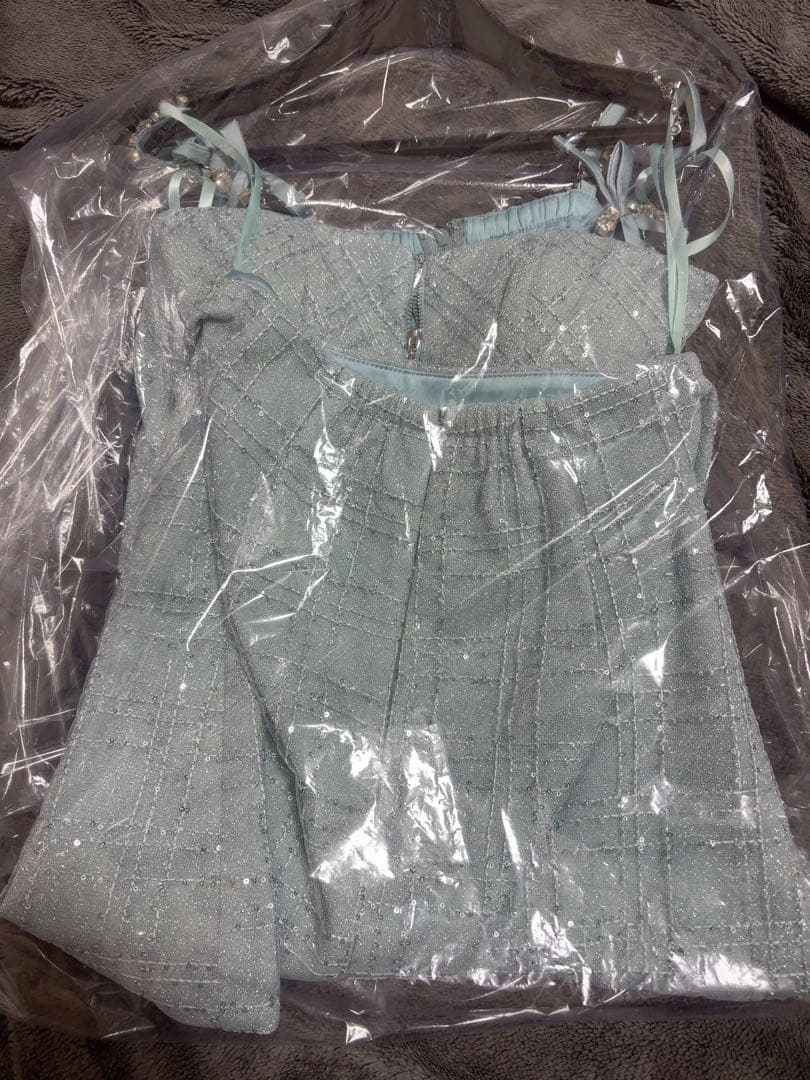 ROBEdeFLEURS/ローブドフルール】ジップデザイン キャミソール