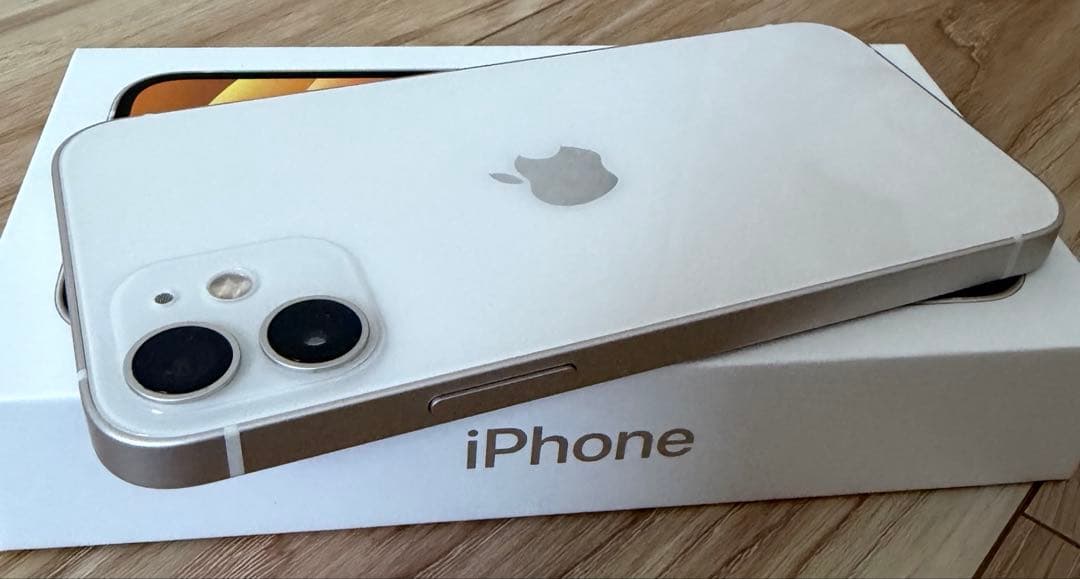 iPhone12 mini 128GB ホワイト SIMフリー 箱付