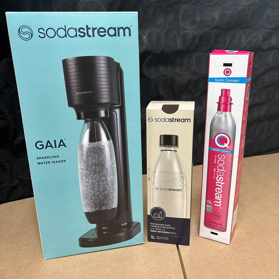 sodastreamGAIAスターターキット 未使用品(ほぼ未開封)