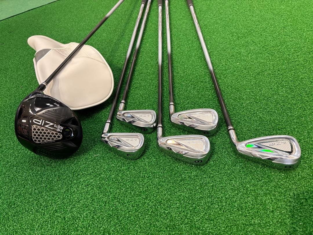 ルーツゴルフ　ZIP ドライバー アイアンセット