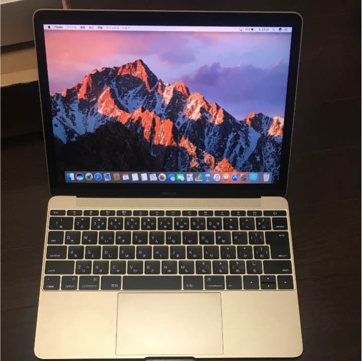 MacBook 12インチ ゴールド