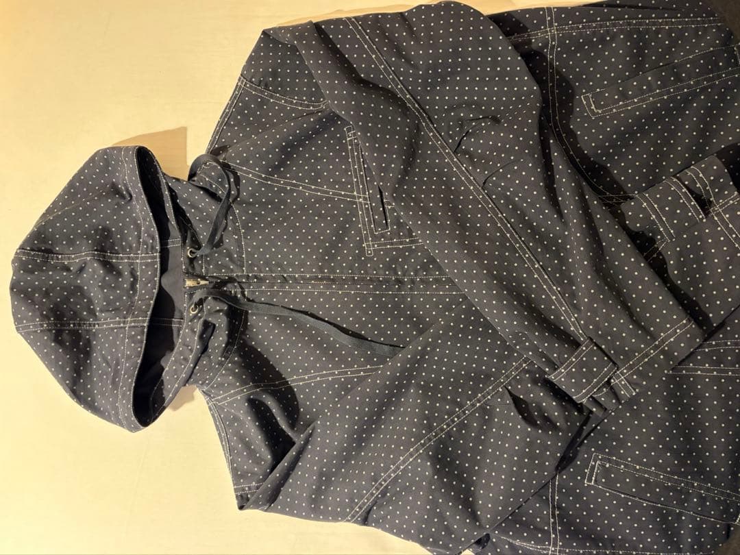 OHESHIO オヘシオ ドット ジップアップ アウター ジャケット