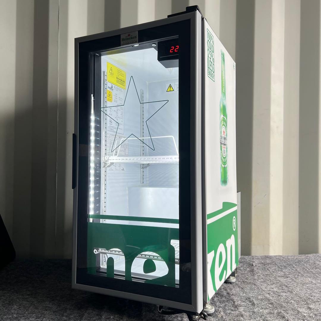 E5非売品✨　Heineken　ハイネケン　冷蔵ショーケース　CCV24 希少品