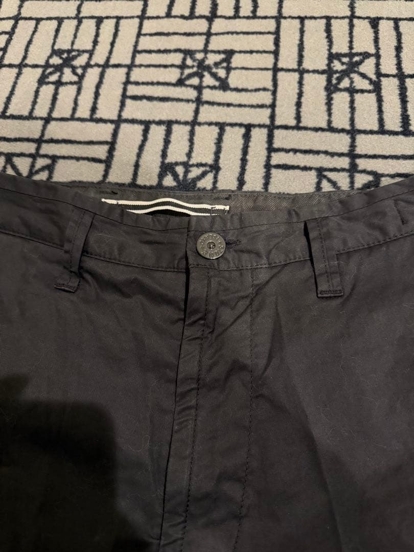 Stone  カーゴパンツ ブラック 32 ストーンアイランド