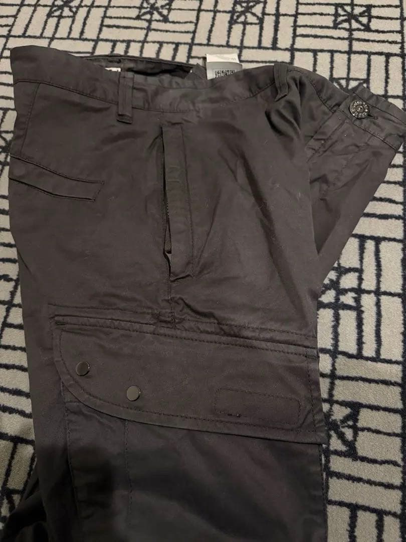 Stone  カーゴパンツ ブラック 32 ストーンアイランド