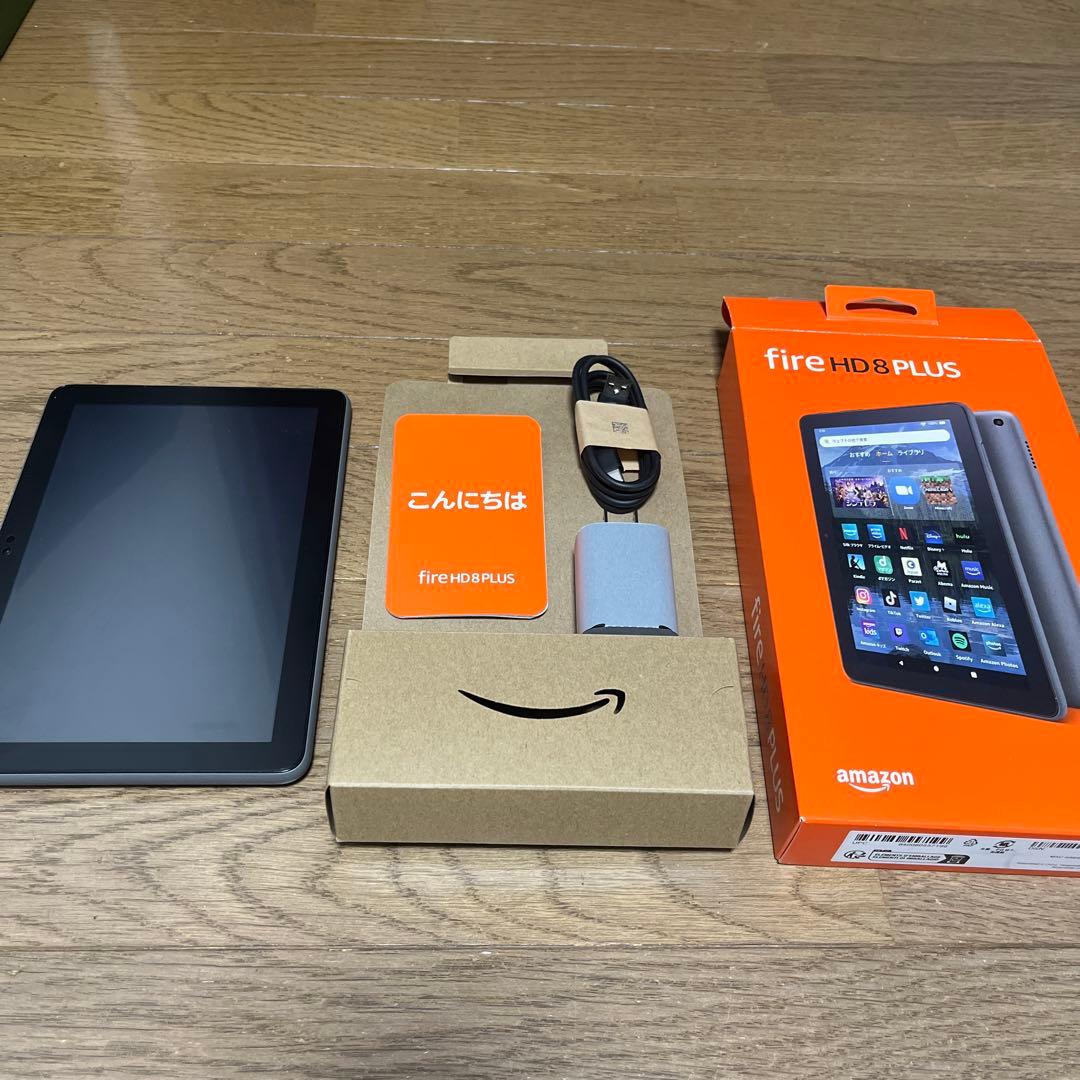 Fire HD 8 Plus 充電器・スタンド付き