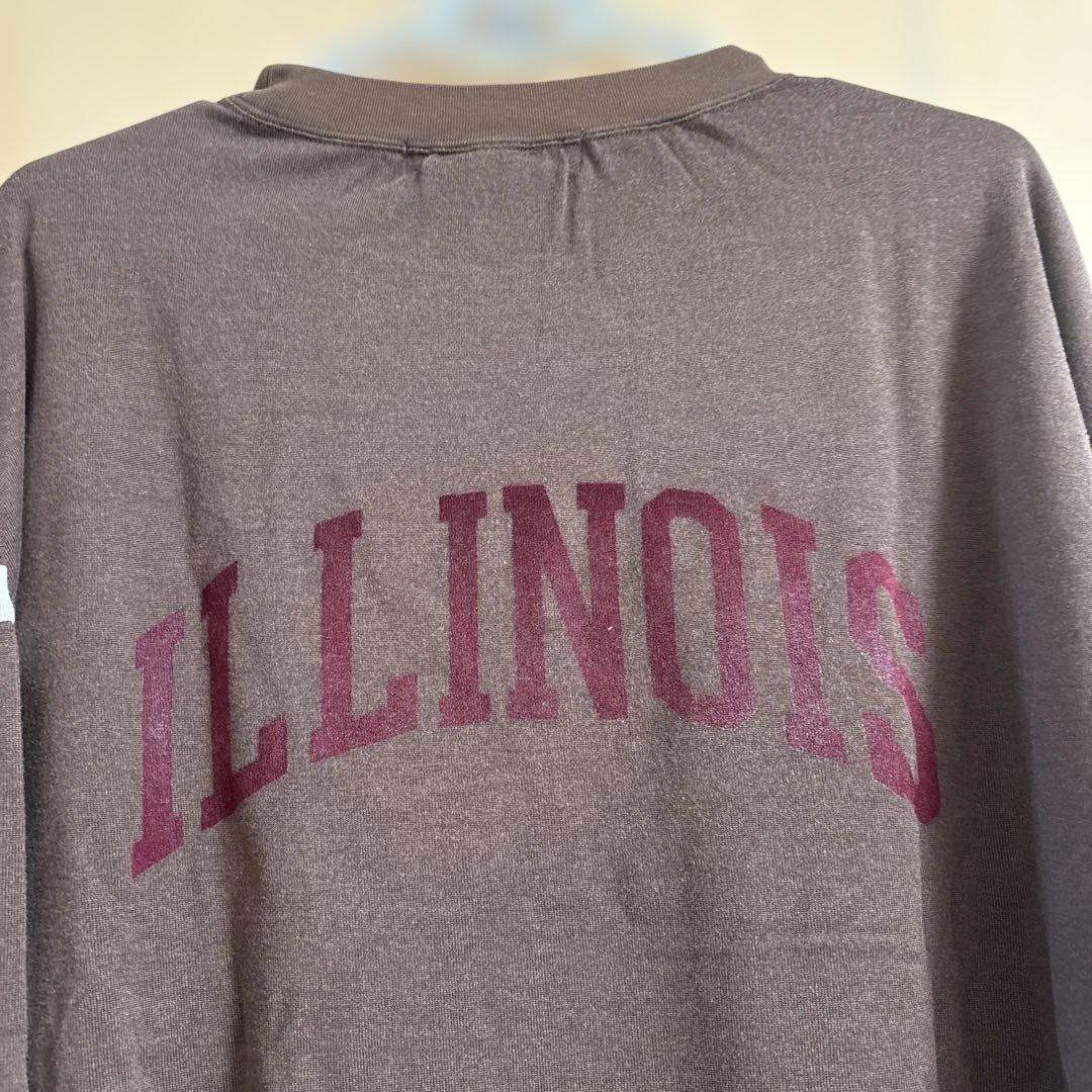 美品　REMI RELIEF FOOTBALL LONGSLEEVE Tブラウン