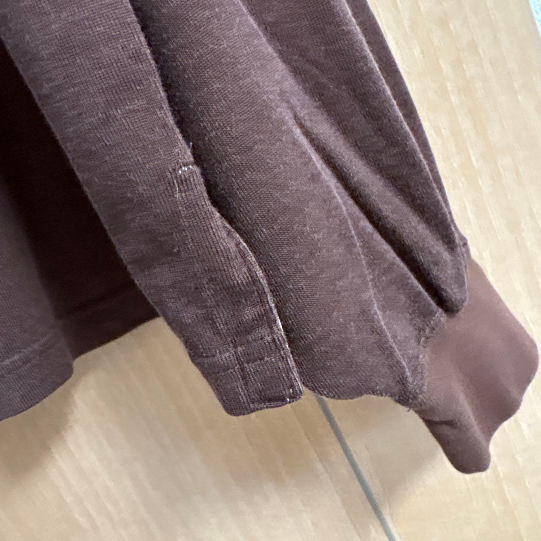 美品　REMI RELIEF FOOTBALL LONGSLEEVE Tブラウン