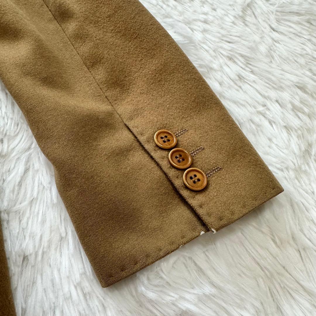 美品✨マックスマーラ ジャケット ウール キャメル 42 L ベルト付き