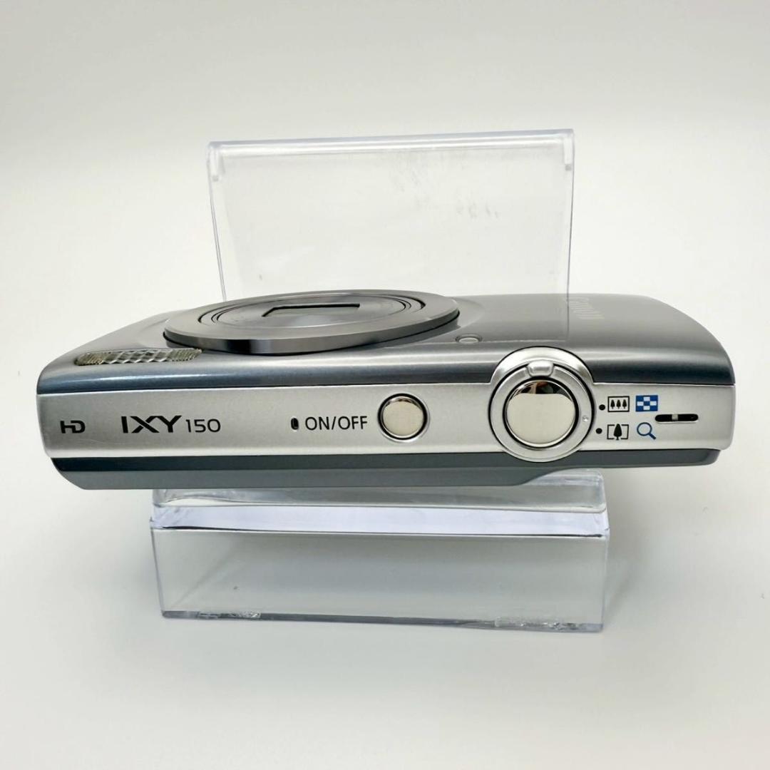 【美品：動作OK】Canon IXY 150 グレー デジカメ 99-7